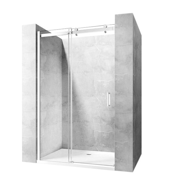 DRZWI PRYSZNICOWE NIXON-2 CHROM 140 L