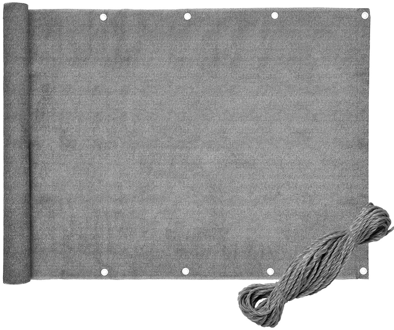 OSŁONA BALKONOWA 0.8*5 m GREY