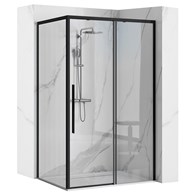 KABINA SOLAR BLACK 90x90