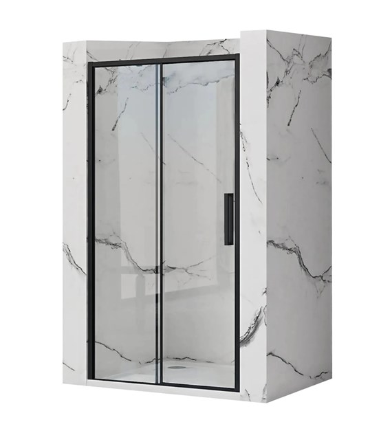 DRZWI PRYSZNICOWE RAPID SLIDE BLACK 100