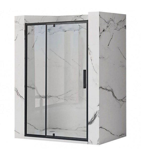 DRZWI PRYSZNICOWE RAPID SWING BLACK 120