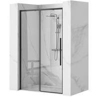 DRZWI PRYSZNICOWE SOLAR BLACK 150