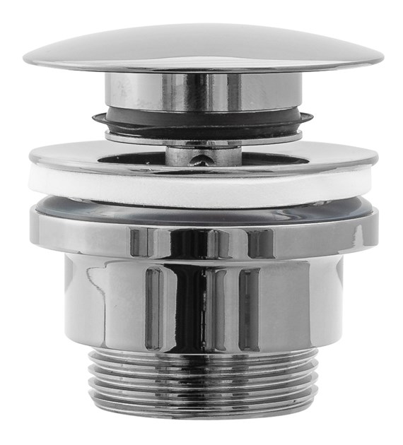 KOREK KLIK-KLAK UNIWERSALNY CHROM