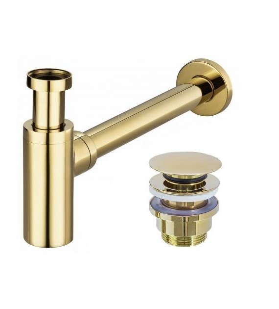 SYFON KLIK-KLAK UNIWERSALNY ZŁOTY