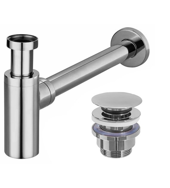 SYFON KLIK-KLAK UNIWERSALNY CHROM