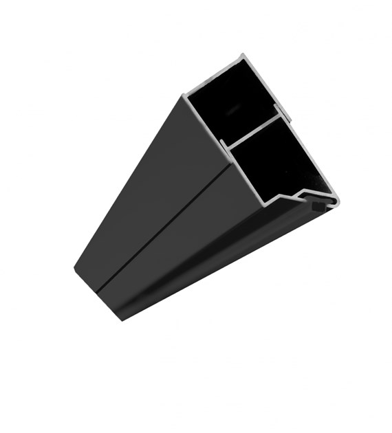 LISTWA MAGNETYCZNA MOLIER BLACK 190 cm