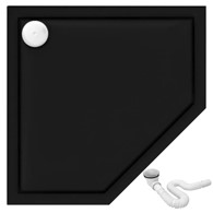 BRODZIK DIAMOND BLACK 90x90x5cm