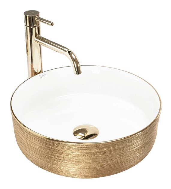 UMYWALKA SAMI BRUSH GOLD/WHITE - NABLATOWA