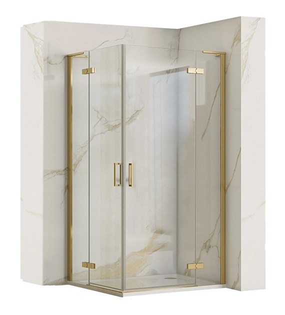 KABINA HUGO BRUSH GOLD 80x80