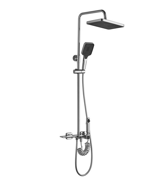 ZESTAW NATRYSKOWY HELIX CHROM