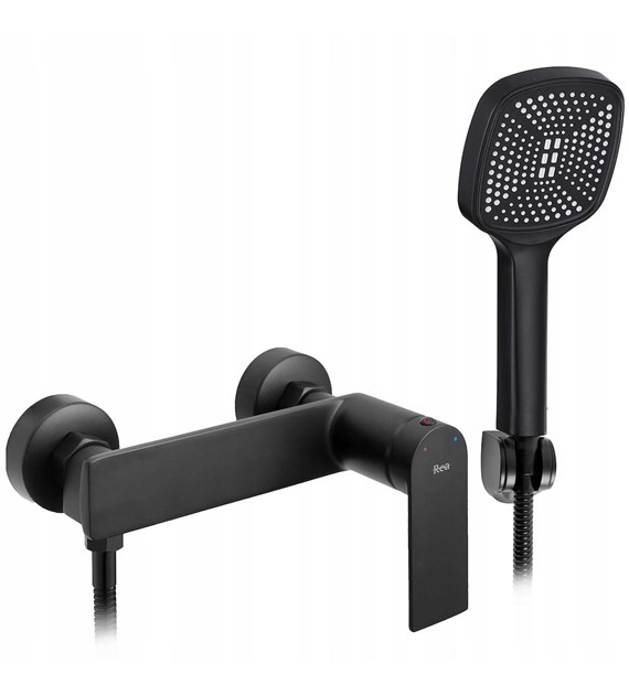 BATERIA PRYSZNICOWA MY1902-8B STORM CZARNA