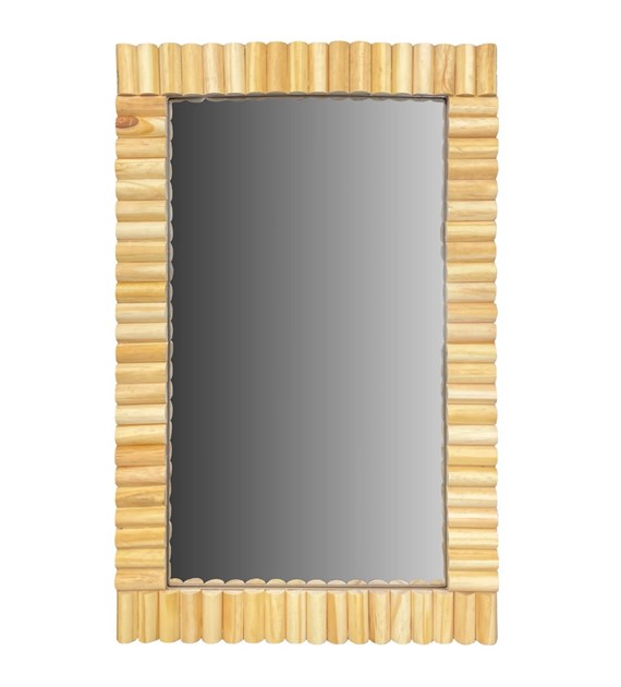 LUSTRO DREWNIANE KLNA-MR03 55cm*35cm