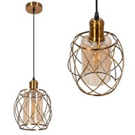 LAMPA APP1129-1CP GOLD AMBER
