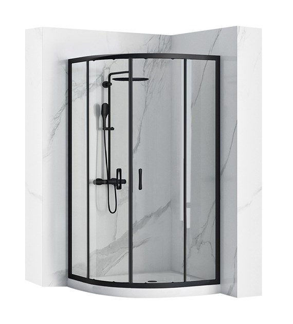 KABINA LOOK BLACK 90x90