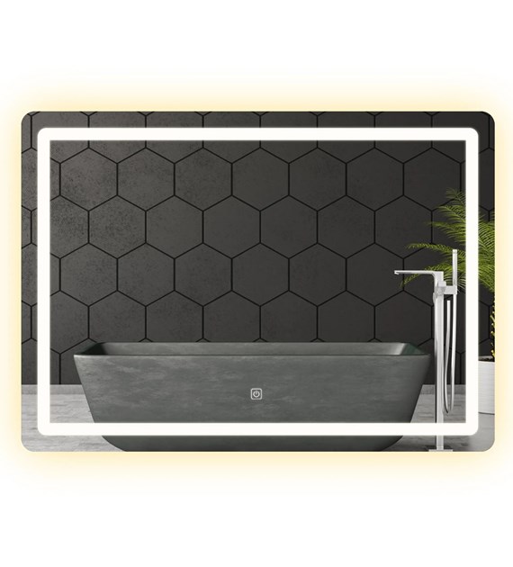 LUSTRO LED SQUARE 80X60CM