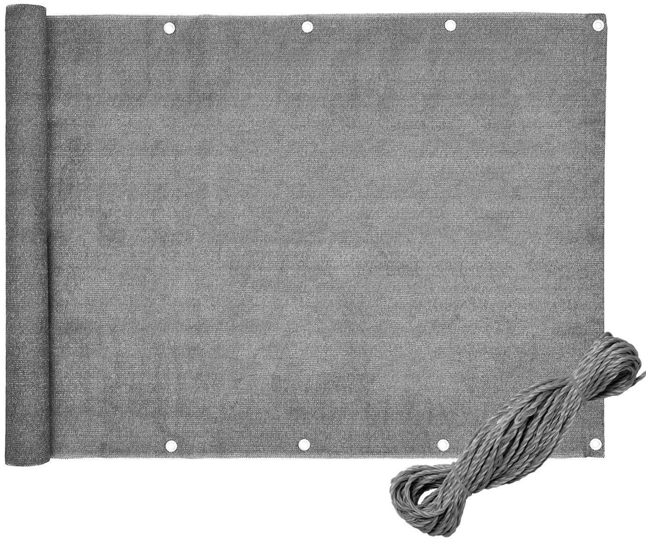 OSŁONA BALKONOWA 2.5*5 m GREY