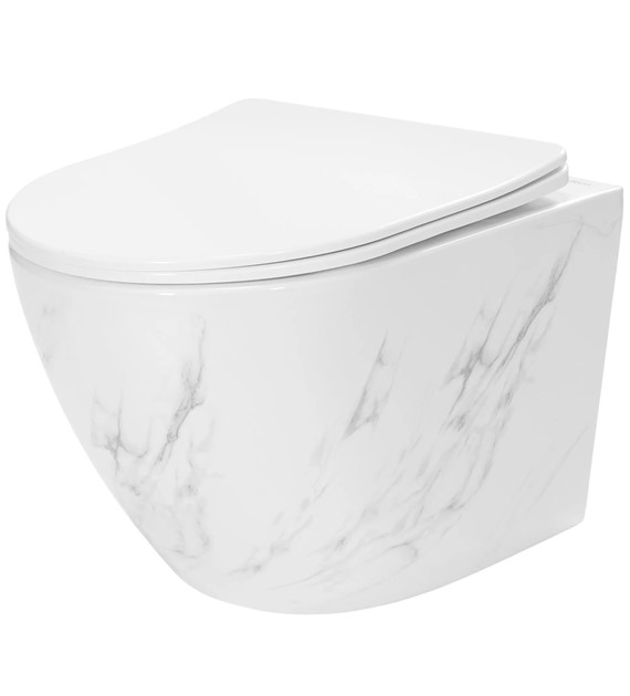 WC - CARLOS DUROPLAST/FLAT/ZM NATURE MARBLE