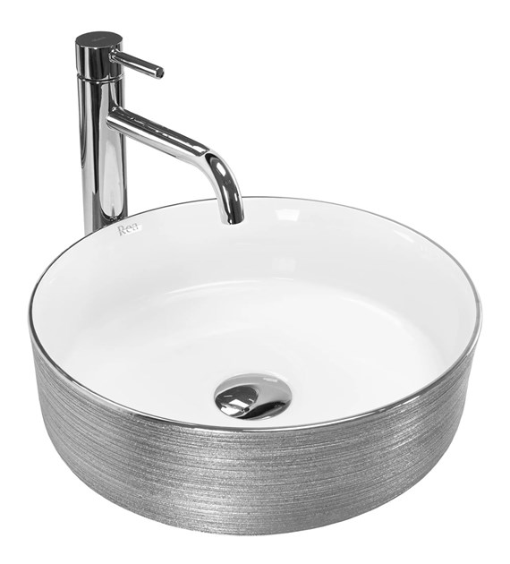 UMYWALKA SAMI BRUSH SILVER/WHITE - NABLATOWA