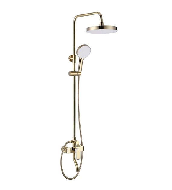 ZESTAW NATRYSKOWY MY1805-77WG BLOOM BIAŁY/ZŁOTY