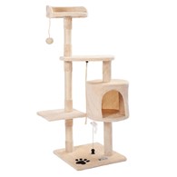 DRAPAK DLA KOTA BEŻOWY 85 CM PJ-042