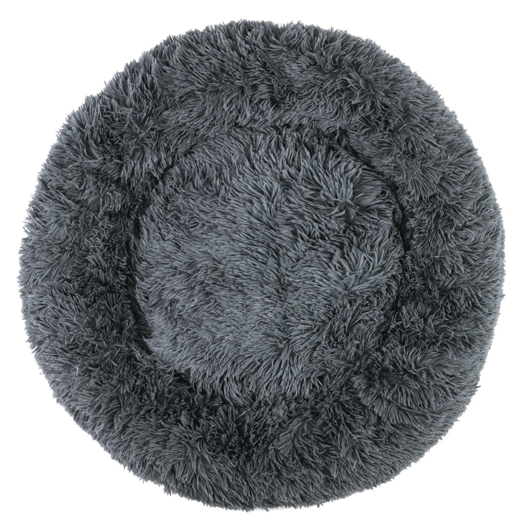 LEGOWISKO DONUT L (80CM) CIEMNY SZARY PJ-003