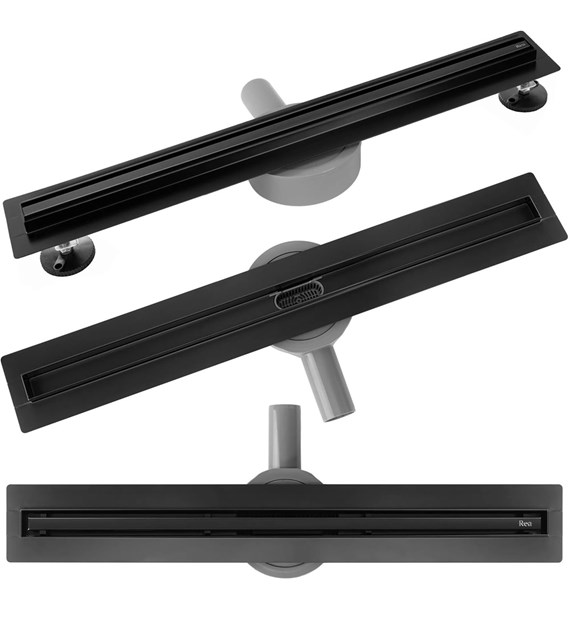 ODPŁYW NEOX SLIM PRO CZARNY 600