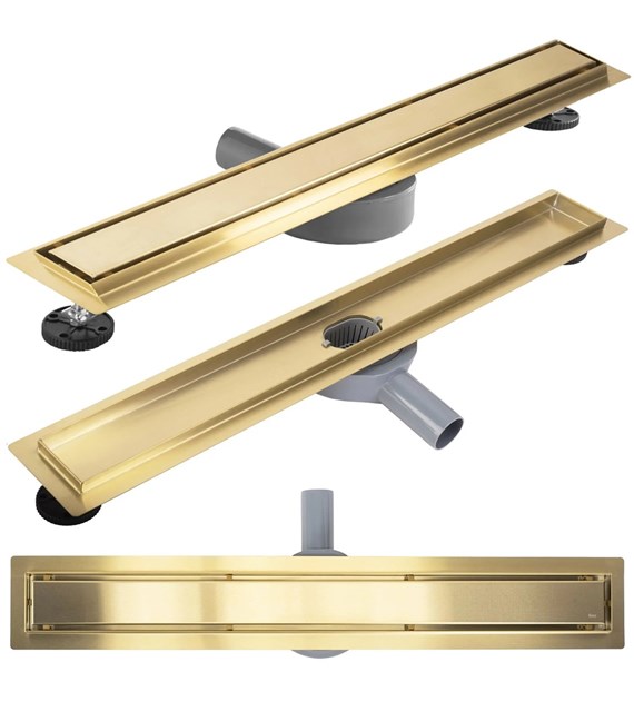 ODPŁYW NEOX PRO ZŁOTY SZCZOTKOWANY 600