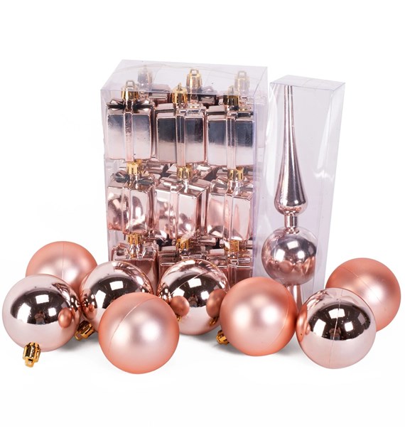 BOMBKI CHOINKOWE 311437 PINK