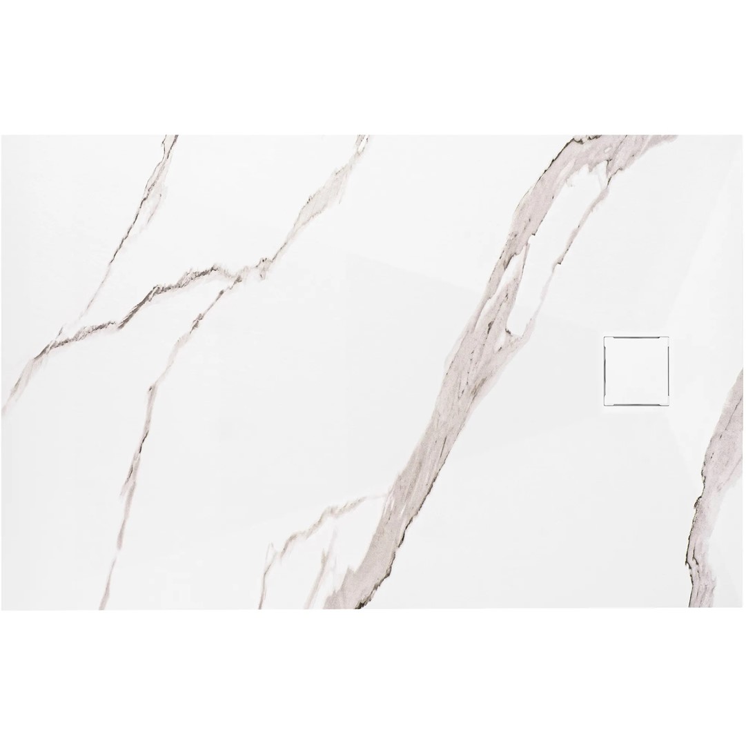 BRODZIK MAGNUM CARRARA WHITE 80x100