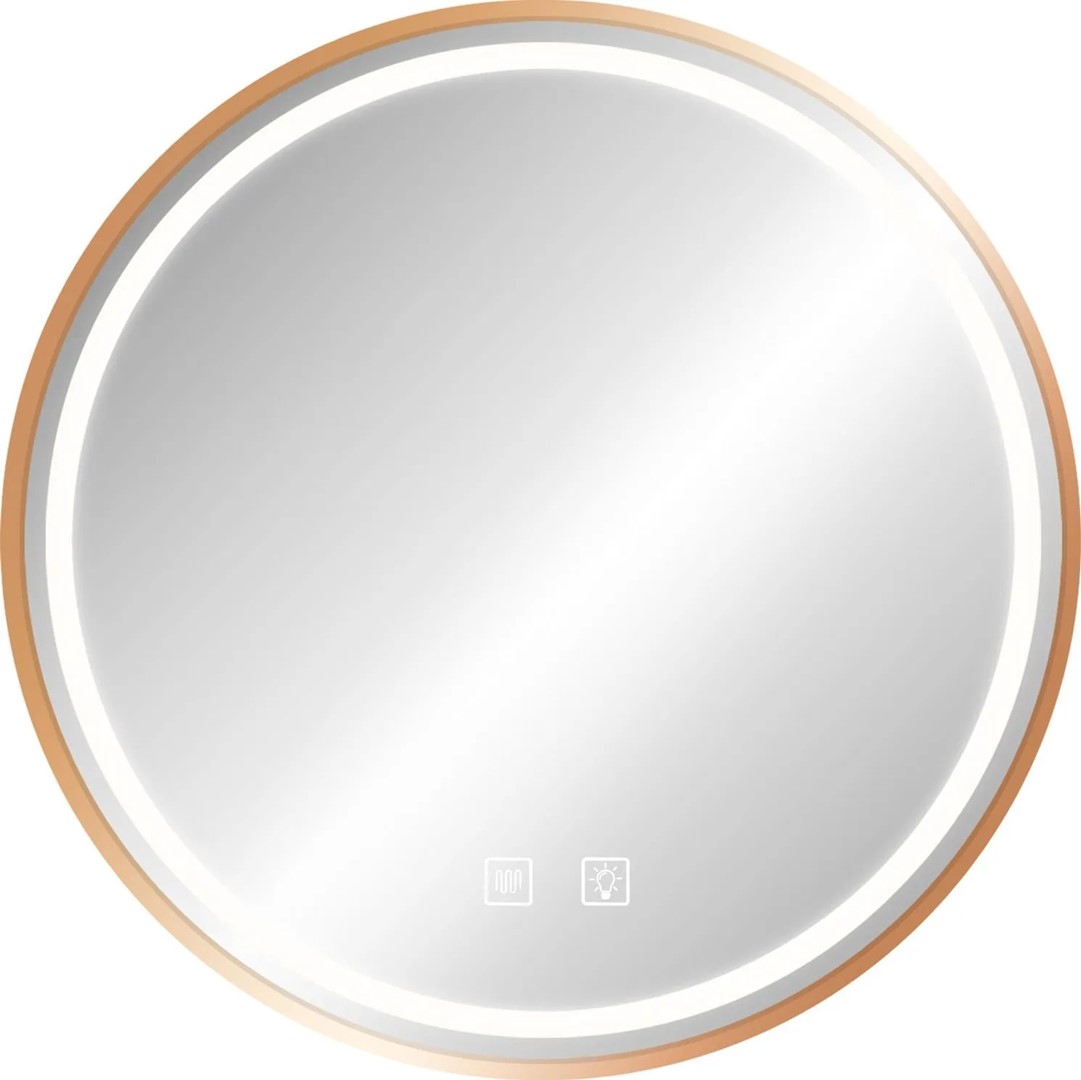 LUSTRO P11396 LED MMJ MIEDŹ SZCZOTKOWANA 70cm