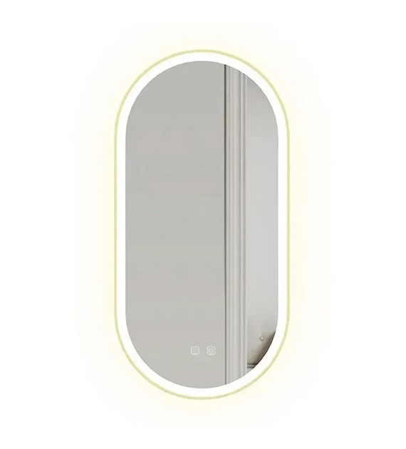 LUSTRO LED OVL GOLD 50X100CM