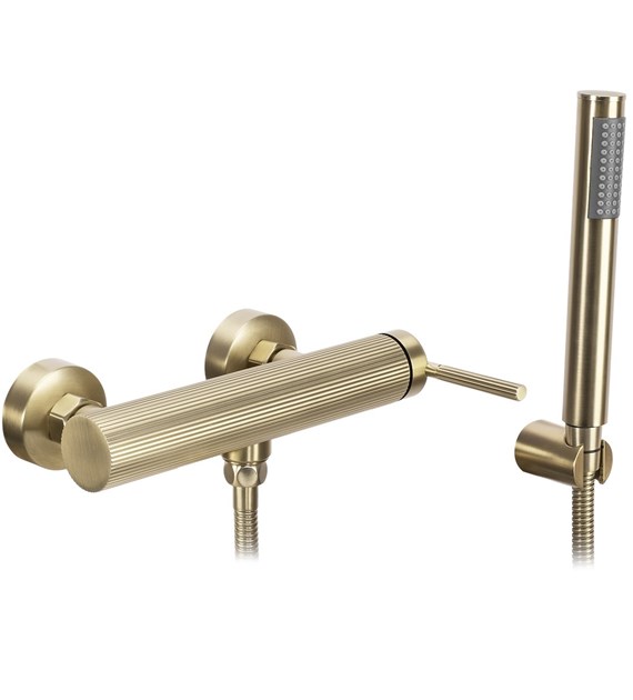 BATERIA PRYSZNICOWA JS-B34804BG ARGON ZŁOTA SZCZOT