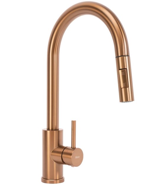 BATERIA KUCHENNA FRESH MIEDŹ SZCZOTKOWANA