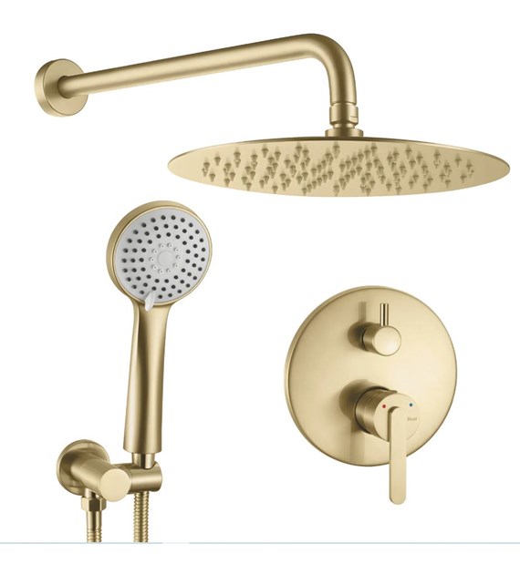 ZESTAW NATRYSKOWY POD JS-1180BG ONTARIO ZŁOTY SZCZ