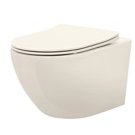 WC - CARLO MINI RIMLESS ECRU