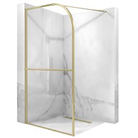 ŚCIANKA PRYSZNICOWA SKY BRUSH GOLD 100