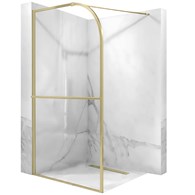 ŚCIANKA PRYSZNICOWA SKY BRUSH GOLD 120