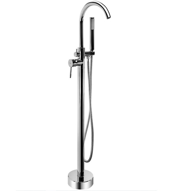 BATERIA WANNOWA PODŁOGOWA LUNGO CHROM