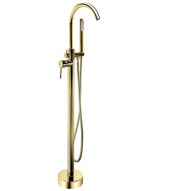 BATERIA WANNOWA PODŁOGOWA LUNGO ZŁOTA