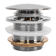 KOREK UNIWERSALNY DO WANNY CHROM