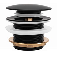 KOREK UNIWERSALNY DO WANNY CZARNY