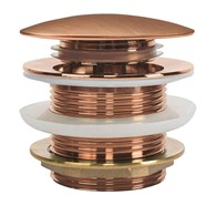 KOREK UNIWERSALNY DO WANNY MIEDŹ SZCZOTKOWANA