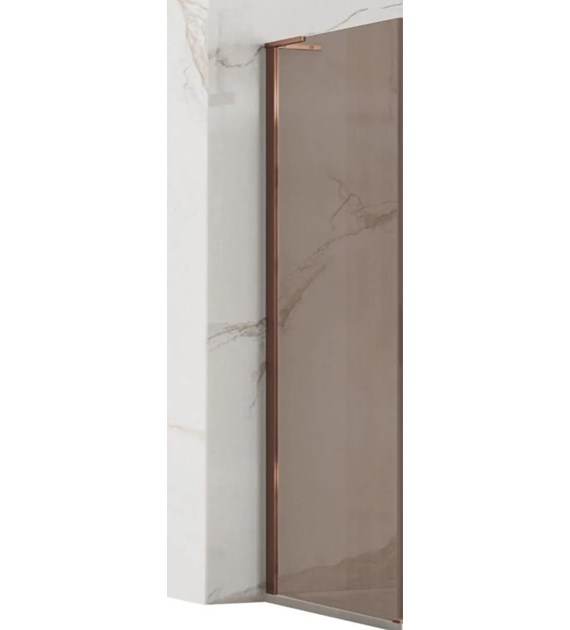 ŚCIANKA PRYSZNICOWA HUGO BROWN/BRUSH COPPER 80