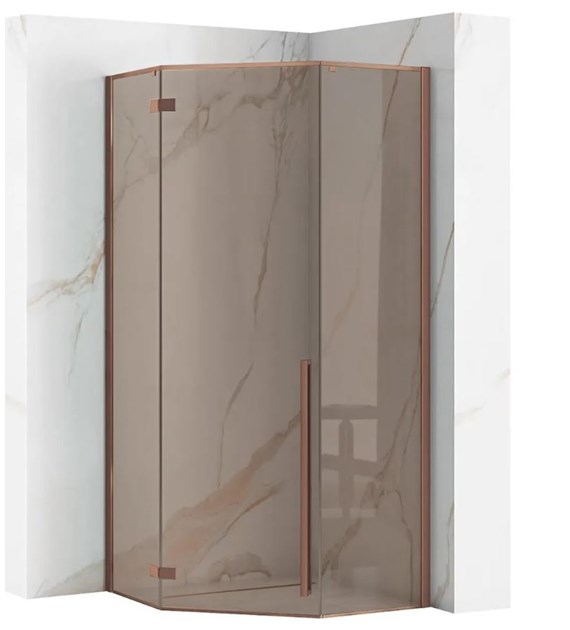 KABINA DIAMOND BROWN/BRUSH COPPER 90x90