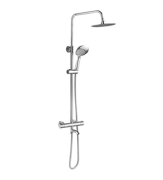 ZESTAW NATRYSKOWO-WANNOWY LUNGO DIAMOND CHROM TERM