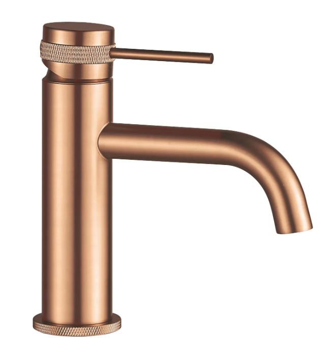 BATERIA UMYWALKOWA LUNGO GRIP MIEDŹ SZCZOT NISKA