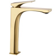 BATERIA UMYWALKOWA JOE ZŁOTA SZCZOTKOWANA WYSOKA