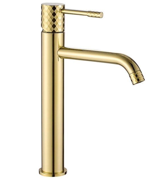 BATERIA UMYWALKOWA LUNGO DIAMOND ZŁOTA WYSOKA