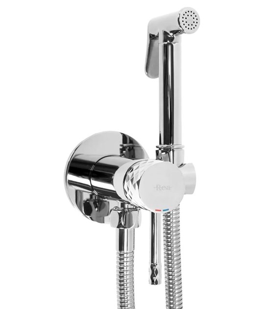 BATERIA BIDETOWA PODTYN LOOP LUNGO DIAMOND CHROM