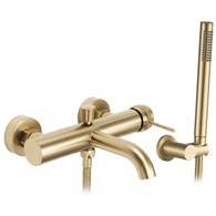 BATERIA WANNOWA LUNGO GRIP ZŁOTA SZCZOTKOWANA